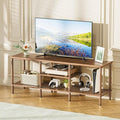 Amazer Bamboo TV Stand for 60 65 Inch TV, Entertainment Center by Amazer