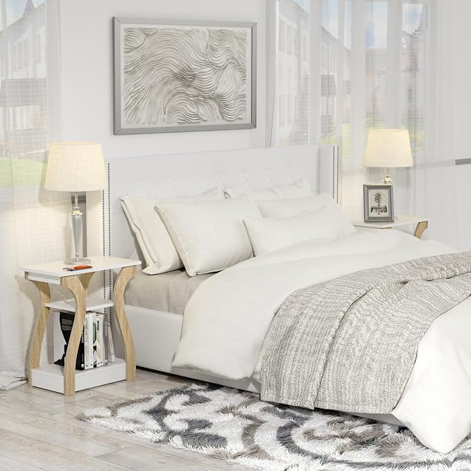 FROMJBEST End Table Set of 2 - Image 6