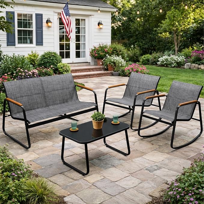 Kozyard 4-Piece Outdoor Patio Furniture Set by Kozyard