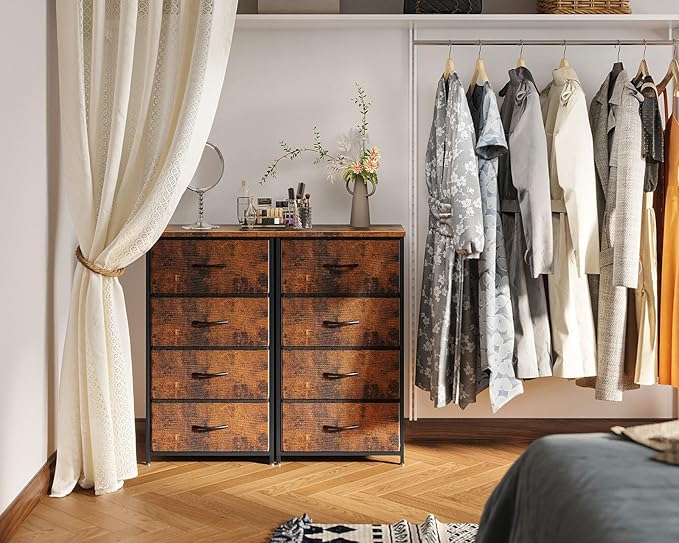 AODK Dresser for Bedroom with 4 Storage Drawers, Small Dressers Chest of - Image 5
