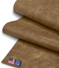 Faux Leather Fabric, Thick Durable Synthetic Repholstery Leather Vinyl by SARANDAVE