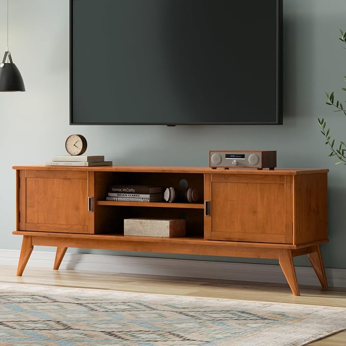 SIMPLIHOME Draper TV Stand - Image 2