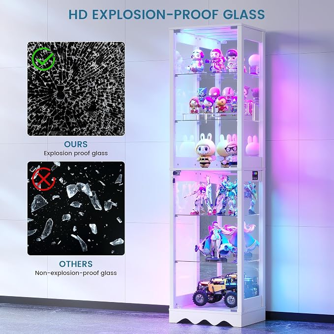 Dystler Display Cabinet with Glass Doors - Image 6