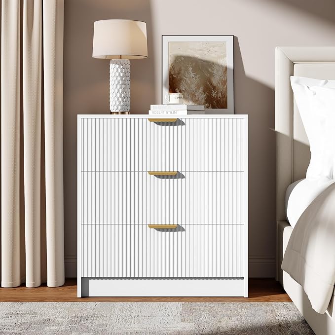 Garvee 3 Drawer Dresser for Bedroom - Image 3