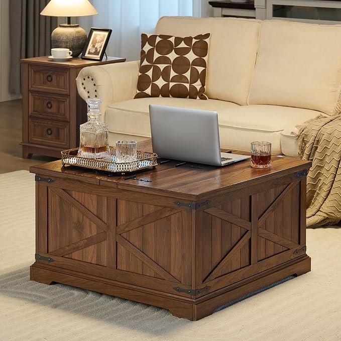 Joaxswe Farmhouse Coffee Table - Image 7