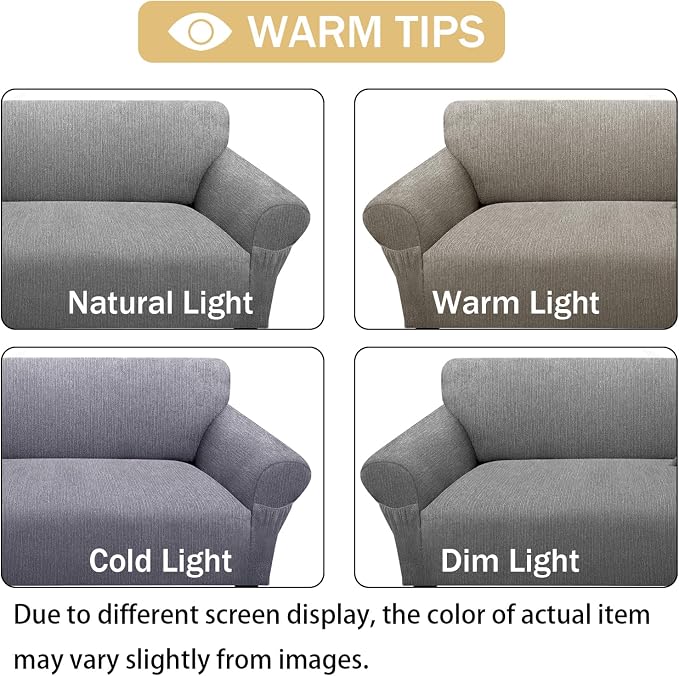 Sofa Slipcover with 2 Pillow Cover - Image 6