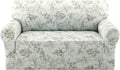 H.VERSAILTEX High Stretch Couch Cover 2 Cushion Sofa Printed Love Seat Couch by HVERSAILTEX