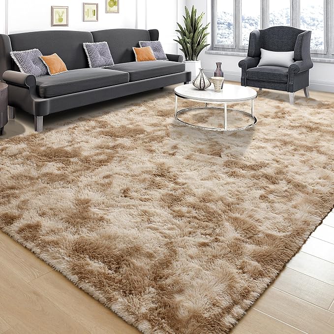 Tepook Area Rugs 9x12 for Living Room, Super Soft Fluffy Rugs for Bedroom - Image 2