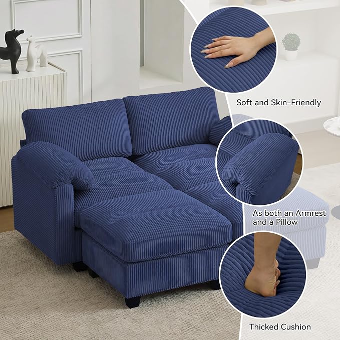 61'' Modular Loveseat Sofa - Image 3