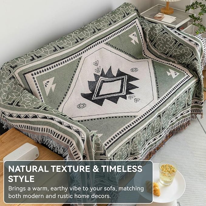 VClife Boho Sofa Cover XL Couch Cover - Image 4