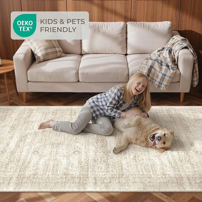 2x7 Runner Rug Non Slip, Thin Entryway Washable Rug - Image 9