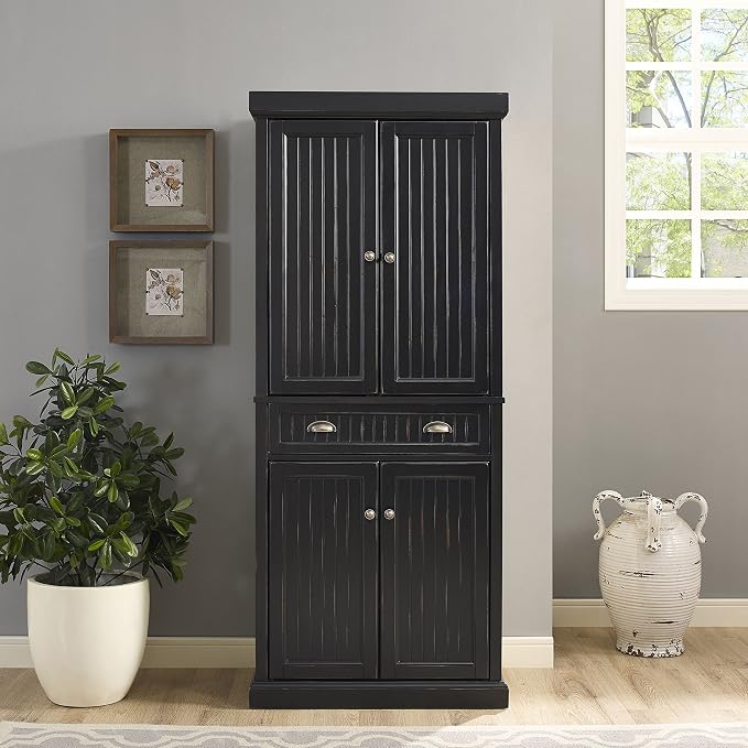 Crosley Furniture Seaside Coastal Pantry Storage Cabinet - Image 8