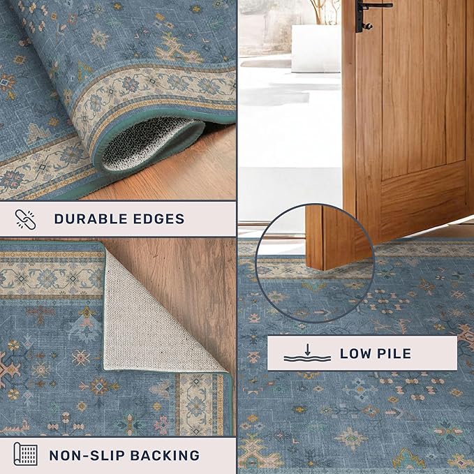 Hazo Haus Boho 7x10 Accent Area Rugs - Image 5