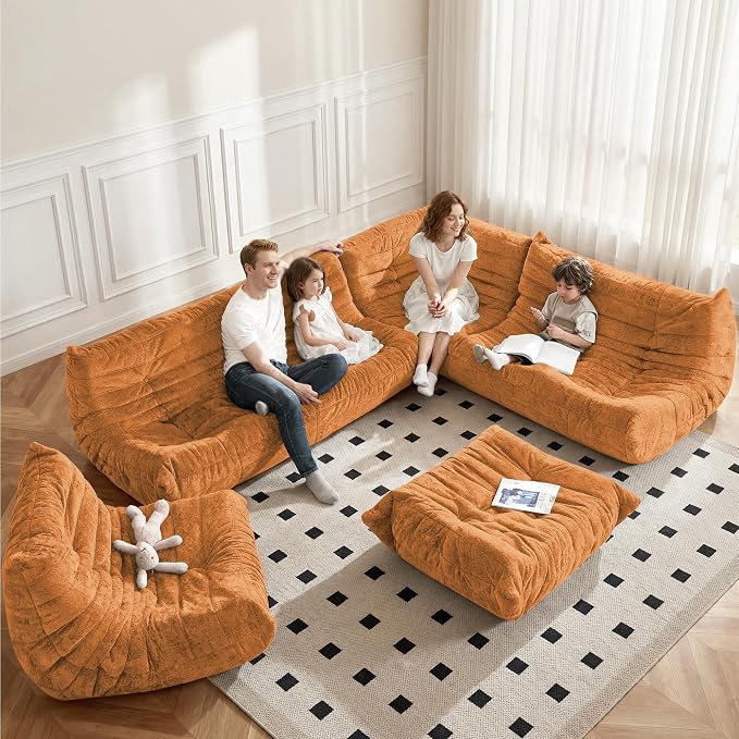 Bean Bag Chair, Memory Foam Bean Bag Chairs - Image 2