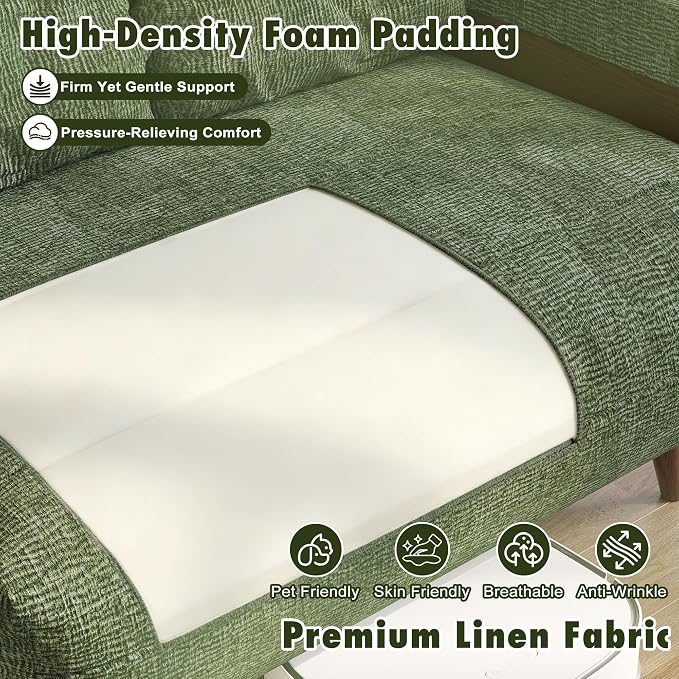 JASIWAY Convertible Sleeper Chair Bed - Image 6