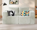 Modular Sectional Sofa 2 Seater Loveseat Modular Couch by YourHomeDeservesMore