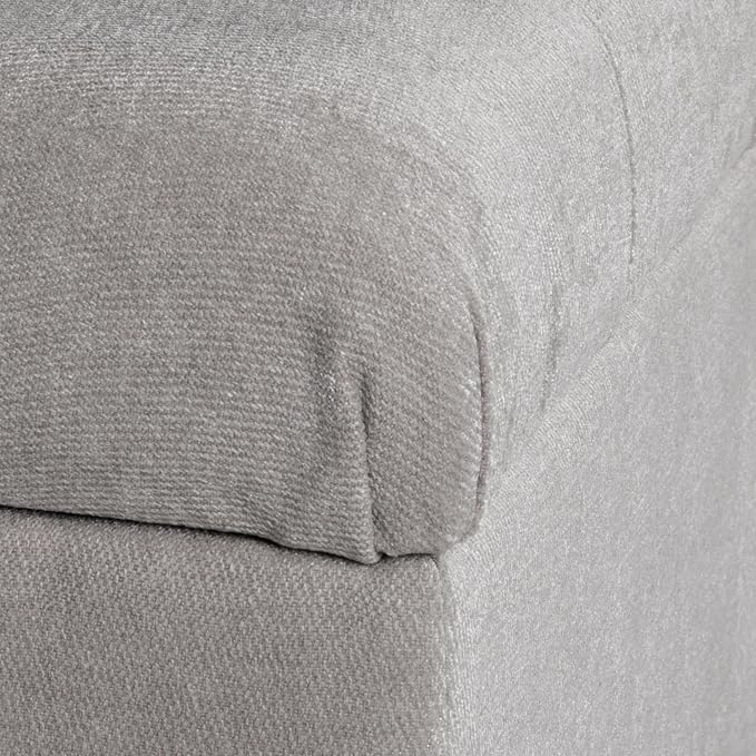 Homepop Home Decor | Tufted Ainsley Button Storage Ottoman Bench - Image 8