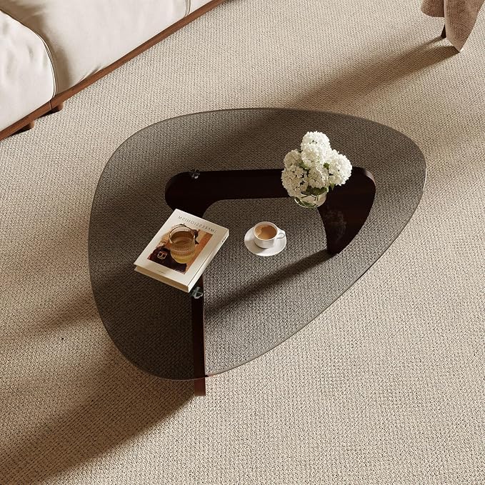Modern Coffee Table for Living Room and Small Spaces, 35.6" x 25.4" x 15.8" - Image 4