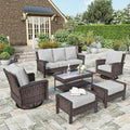 HERA'S HOUSE Patio Furniture Set by HERASHOUSE