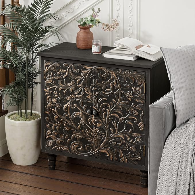 2 Door Farmhouse Storage Cabinet X 2P - Image 9
