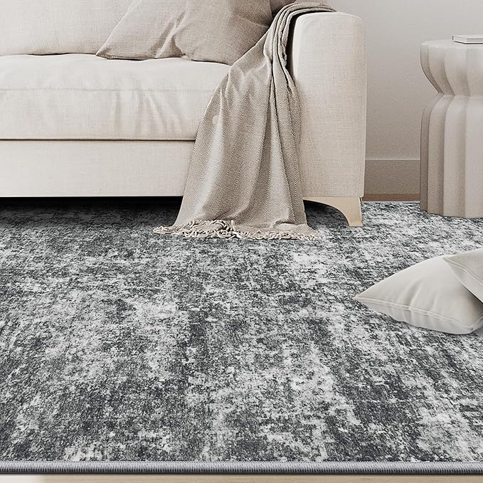 8x10 Area Rugs for Living Room Rug Washable: Abstract Large Rug for Dining Room - Image 7