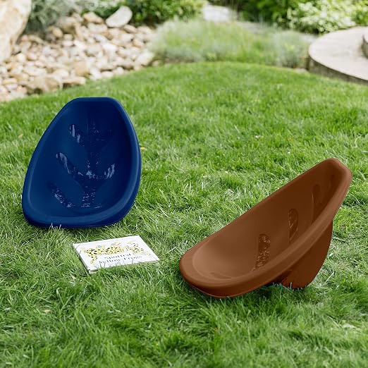 ECR4Kids Plastic Leaf Scoop Floor Rocker Seat, Classroom Furniture - Image 10