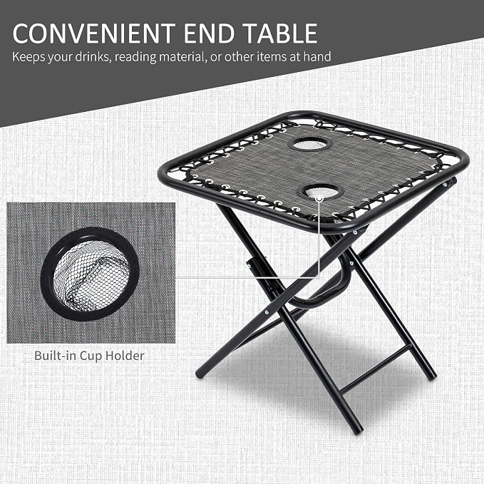 Outsunny Zero Gravity Chair Set - Image 4