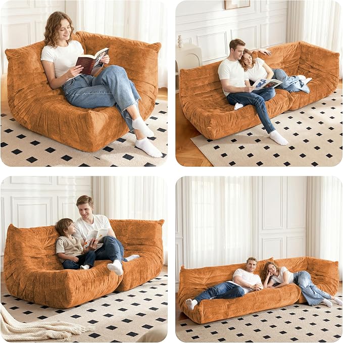 Bean Bag Chair, Memory Foam Bean Bag Chairs - Image 4