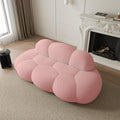JACH 3 Seater Cloud Sofa for Living Room, Modern Sherpa Upholstered Sofa by JACH