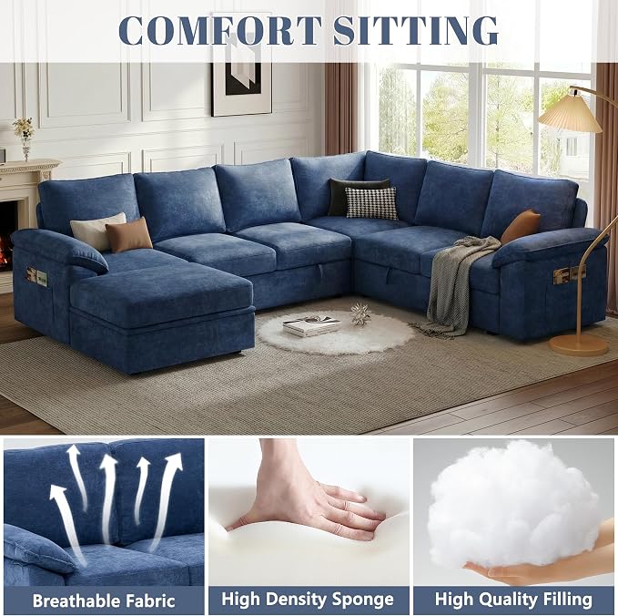 108 Inch Modular Sectional Sofa - Image 5