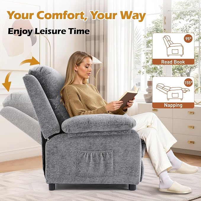 Korser Recliner Chair, Living Room Chairs - Image 3