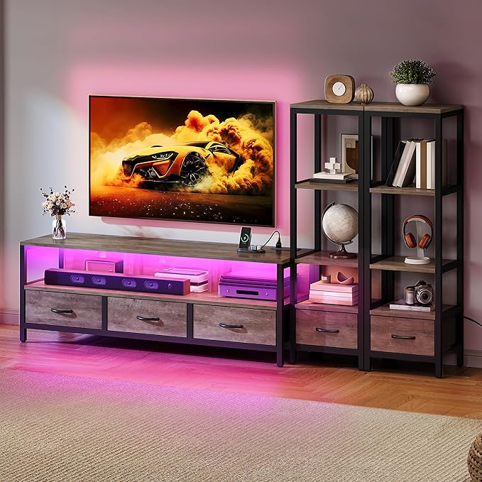 YITAHOME Modern TV Stands for 65 inch TVs, Entertainment Center - Image 6