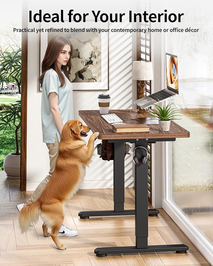 BIZUM Standing Desk Electric Adjustable Computer Desk-Stand up Desk Office - Image 6