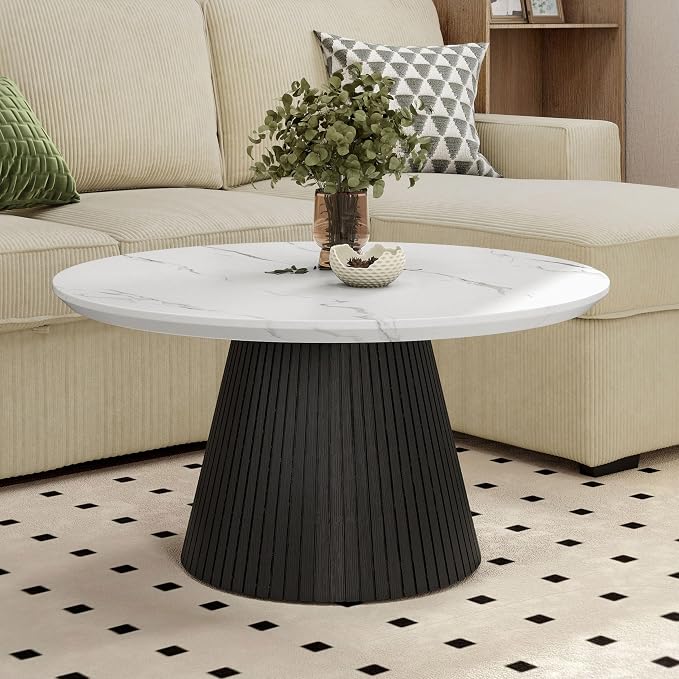 Furniture of America Coraly Modern 36-inch Round Coffee Table by FurnitureofAmerica