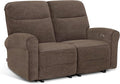 MCombo 64.6" Wall Hugger Power Loveseat Recliner Sofa by MCombo