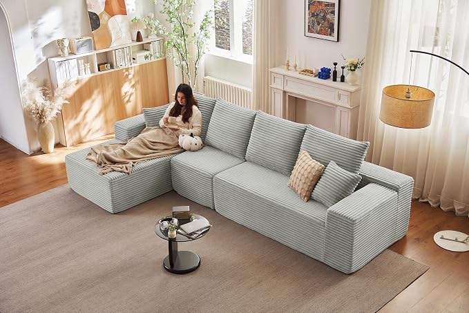 135" Cloud Sectional Couch by ODUWA