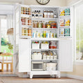 GAIOUS 74.8" Tall Metal Food Cabinet, Storage Cabinets by GAIOUS