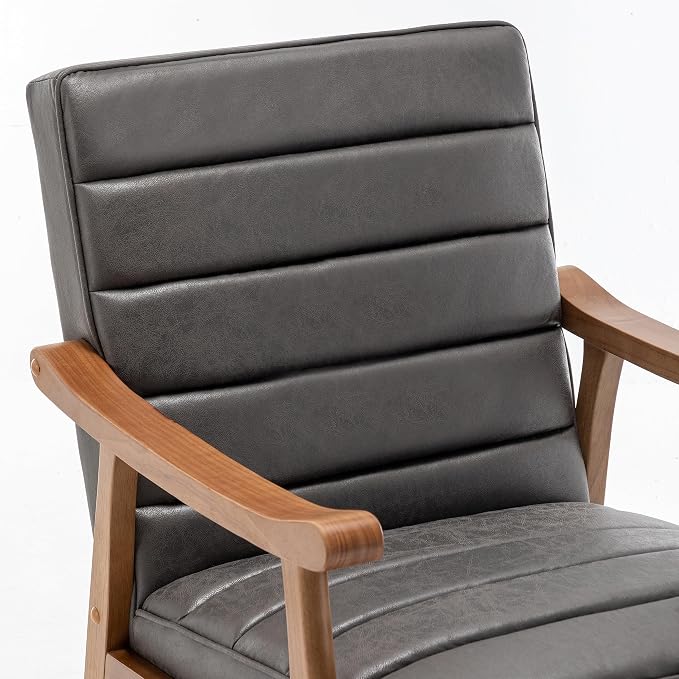 Container Furniture Direct Unique Mid Century Modern Accent Chair - Image 5