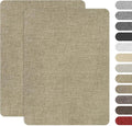 SYLVASS 8x11 Inch Fabric Repair Patches, Self-Adhesive Linen Patch by Sylvass