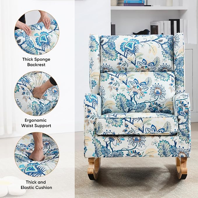 HCHAIRH Nursery Rocking Chairs, Rocking Chair Nursery - Image 6