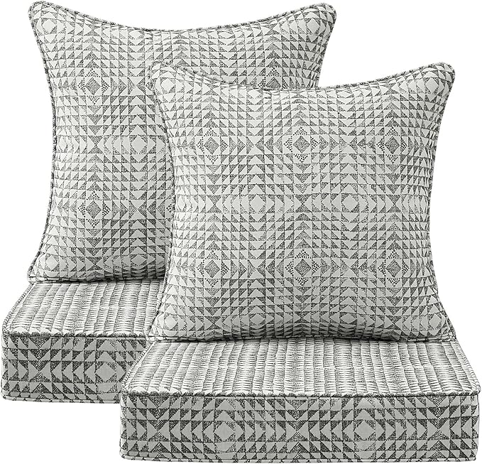 Sunbrella Outdoor Deep Seat & Back Cushion Set, 24 x 24 Inch Water Repellent by Supflourishia