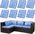 Outdoor Cushion Covers Set, Replacement by SUKAIKEQA