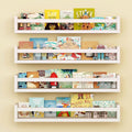 Onlysky Set of 4 Wall-Mounted Kid's Bookshelf by Onlysky