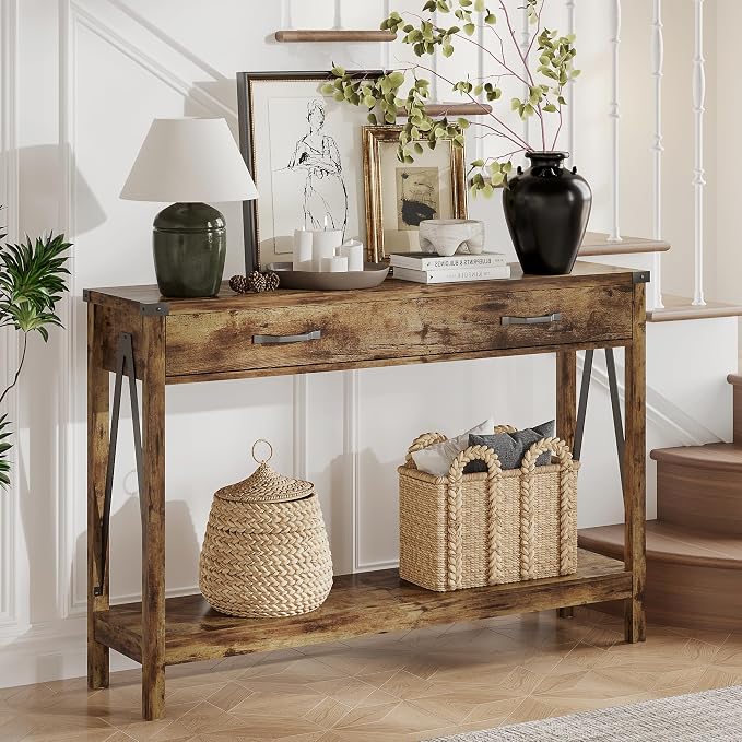 ChooChoo 47'' Farmhouse Console Table - Image 6