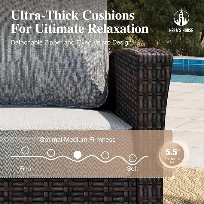 HERA'S HOUSE Patio Furniture Set - Image 3