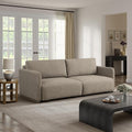 Serta Vail 86" Convertible Sleeper Sofa, Queen Size, Wall-Hugging Dreamglide by SertaDreamConvertibles