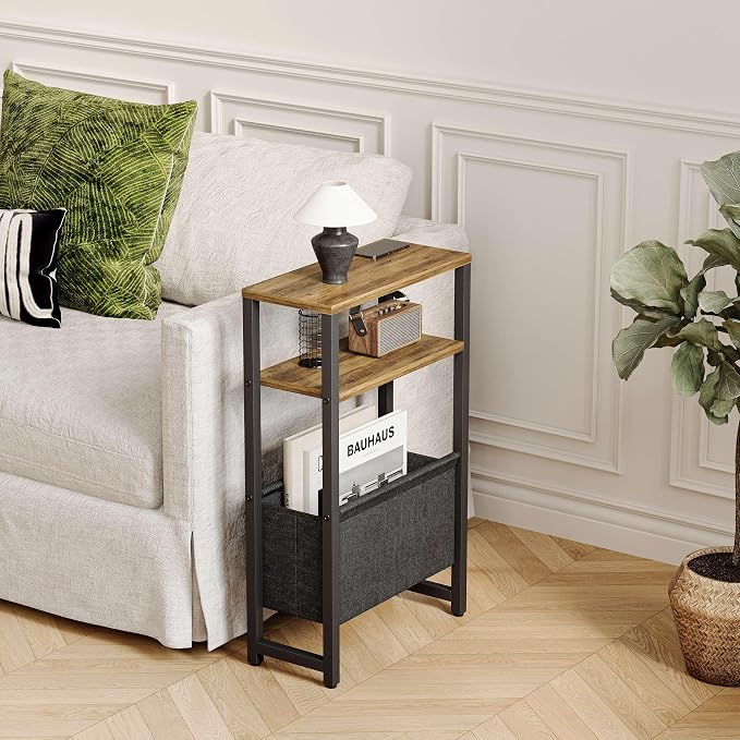 Narrow Side Table, Slim End Table - Image 2