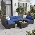 Garvee 7-Piece Outdoor Sectional Furniture Set, Patio Furniture Sets by Garvee