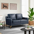 Serta Triton 55.5" Loveseat, Transitional Modern, Dreamcoil Comfort, Metal Legs by SertaDreamConvertibles