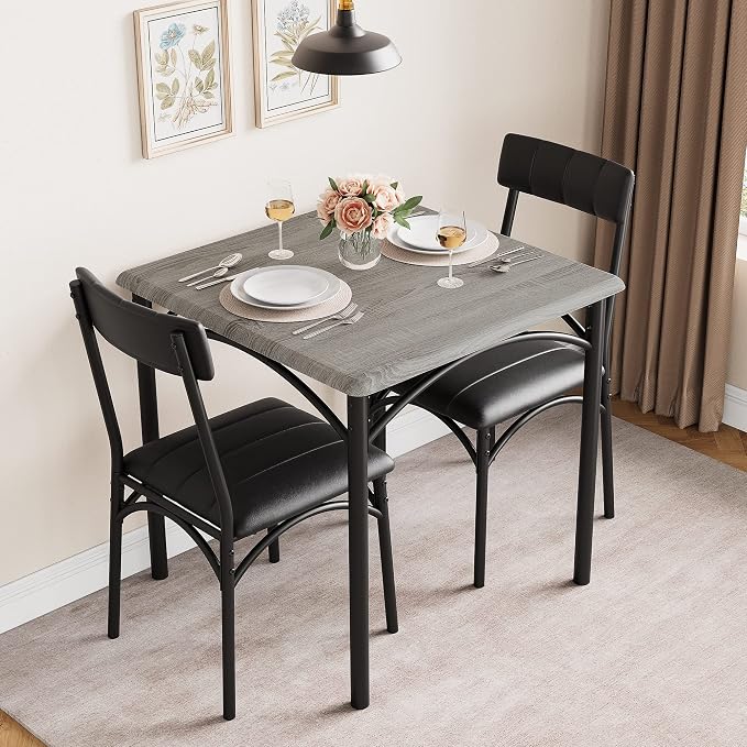 GAOMON 3-Piece Dining Table Set - Image 3